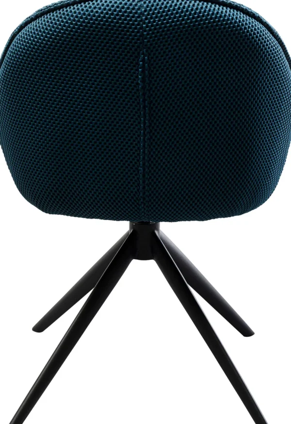 KARE Design Eetkamerstoel Carlito Mesh Bluegreen