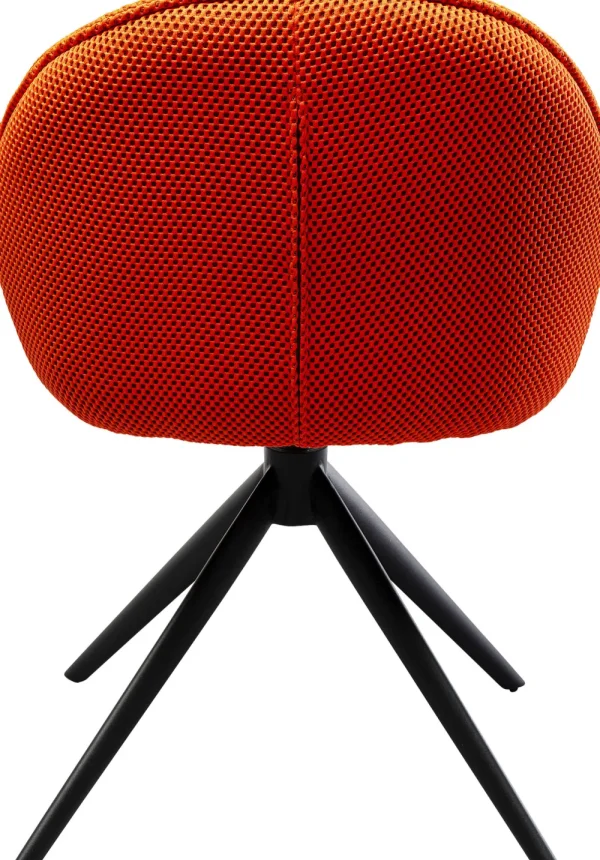 KARE Design Eetkamerstoel Carlito Mesh Orange