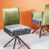 KARE Design Eetkamerstoel Chelsea Groen