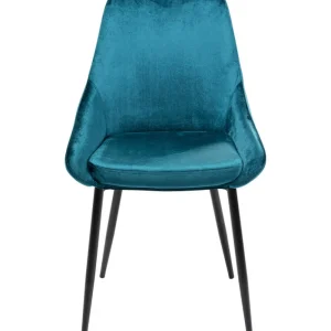 KARE Design Eetkamerstoel East Side Petrol-Blauw