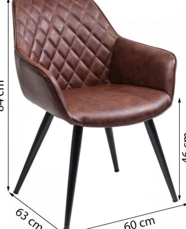 KARE Design Eetkamerstoel Harry Bruin