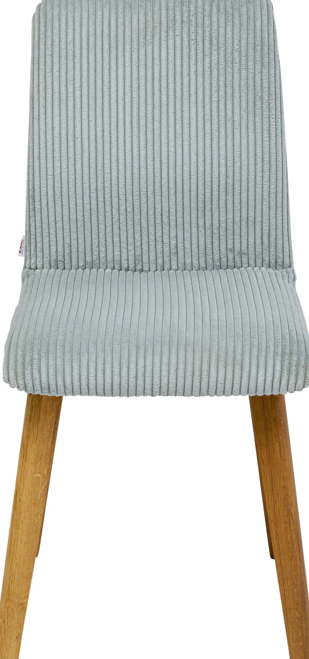 eetkamerstoel_lara_cord_blue_1.webp KARE Design Eetkamerstoel Lara Cord Blue