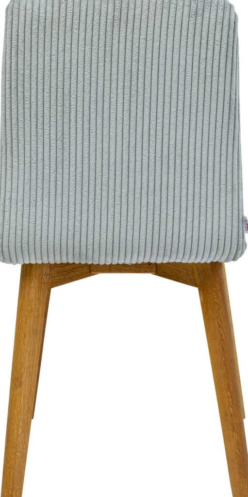 KARE Design Eetkamerstoel Lara Cord Blue