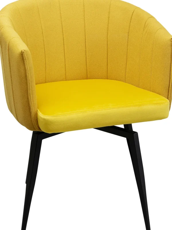 KARE Design Eetkamerstoel Merida Yellow