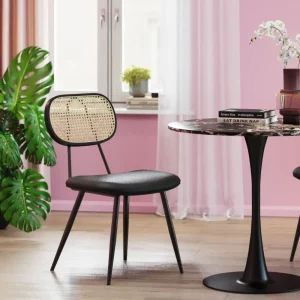 KARE Design Eetkamerstoel Rosali Black