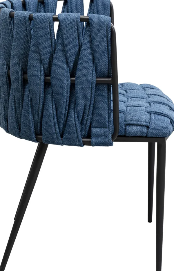 KARE Design Eetkamerstoel Saluti Blue