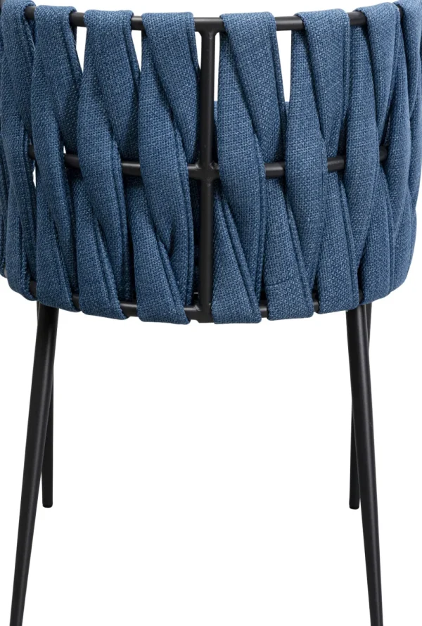 KARE Design Eetkamerstoel Saluti Blue