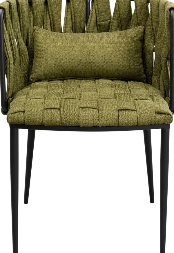 KARE Design Eetkamerstoel Saluti Dark Green