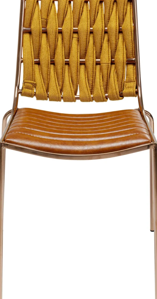 KARE Design Eetkamerstoel Two Face Lichtbruin