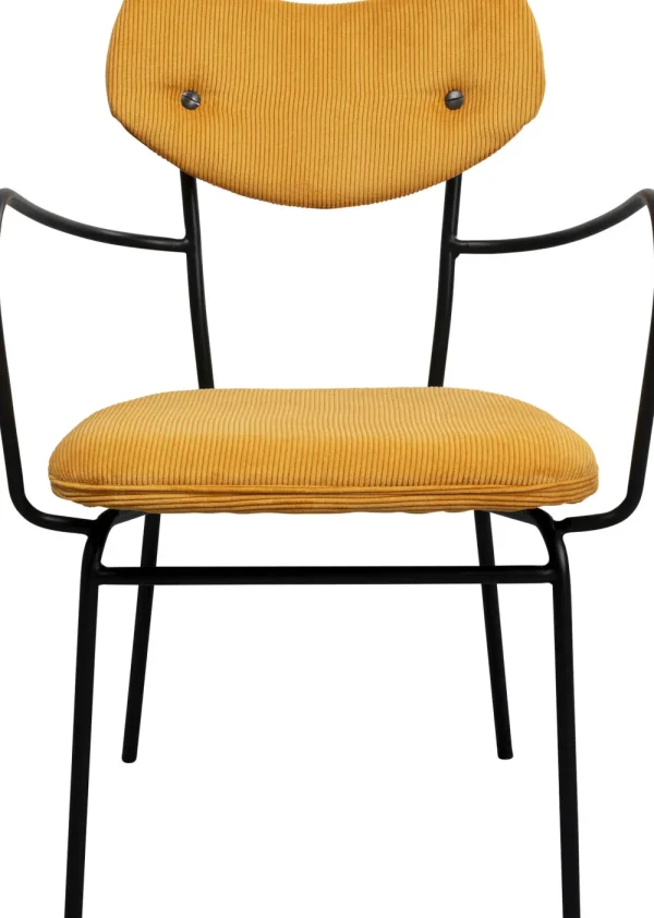 KARE Design Eetkamerstoel Viola Yellow