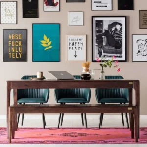 KARE Design Eettafel Brooklyn Walnut 175x90cm