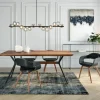 KARE Design Eettafel Downtown Walnoot 220x100cm