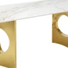 KARE Design Eettafel Eternity Oho Gold 180x90cm