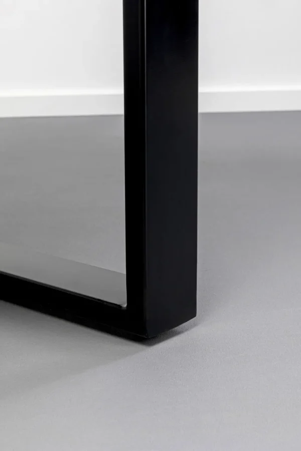 KARE Design Eettafel Eternity Zwart 180x90cm