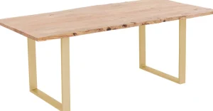 KARE Design Eettafel Harmony Brass 180x90