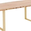KARE Design Eettafel Harmony Brass 160x80