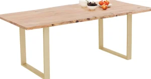 KARE Design Eettafel Harmony Brass 180x90