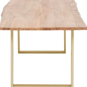 KARE Design Eettafel Harmony Brass 160x80