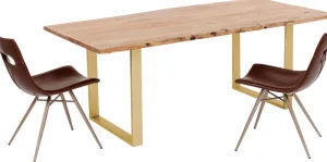 KARE Design Eettafel Harmony Brass 200x100