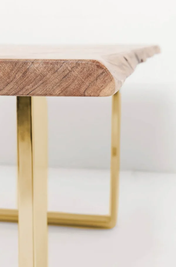 KARE Design Eettafel Harmony Brass 180x90