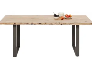 KARE Design Eettafel Harmony Crude Steel 200x100