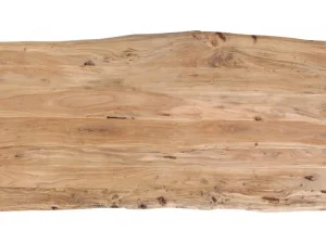 KARE Design Eettafel Harmony Crude Steel 200x100