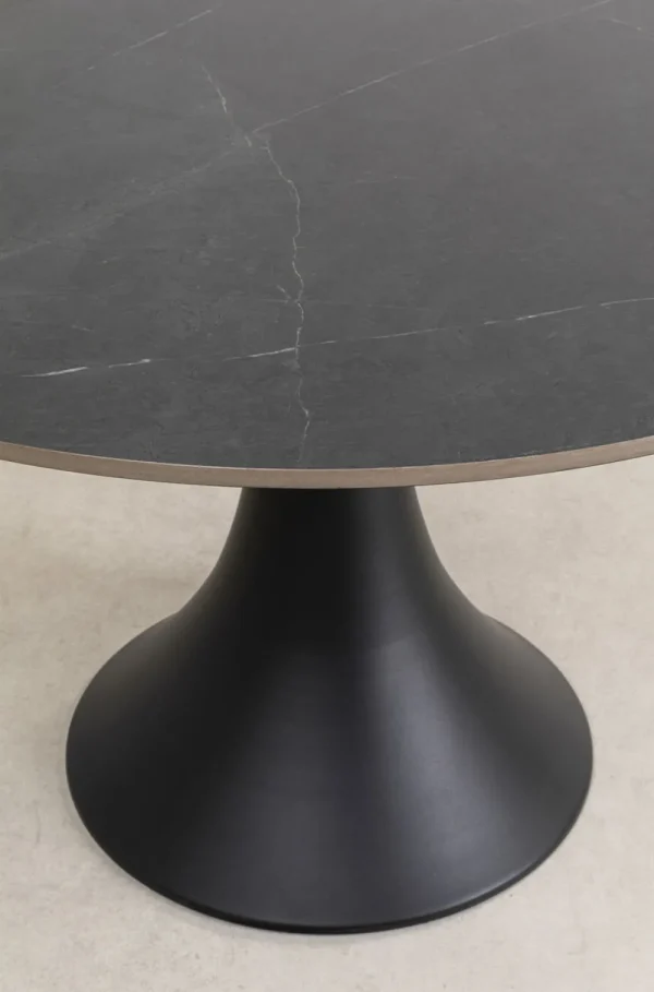 KARE Design Eettafel Possibilita Black Ø120cm