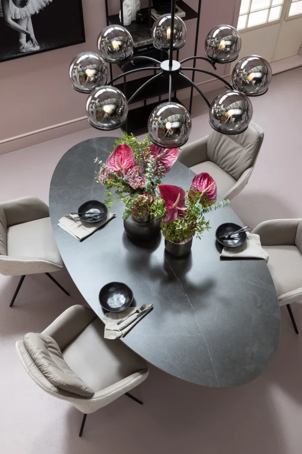 KARE Design Eettafel Possibilita Black 220x120cm