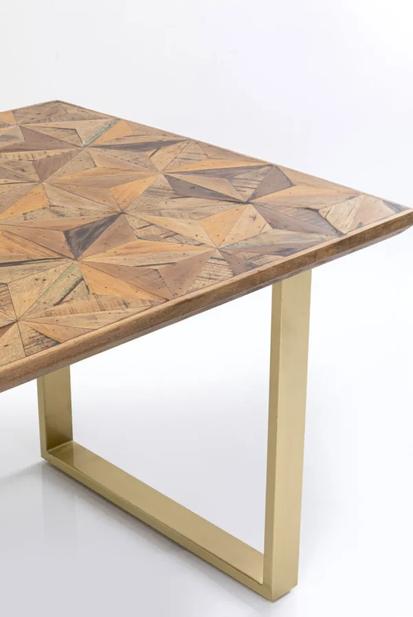 KARE Design Eettafel Stars Messing 180x90cm