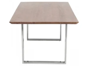 KARE Design Eettafel Symphony Donker Chroom 160x80cm
