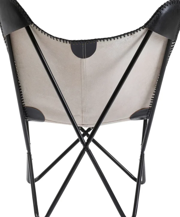 KARE Design Fauteuil California Leather Black