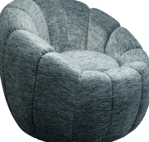 KARE Design Fauteuil Fiori Blue