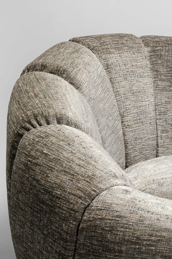 KARE Design Fauteuil Fiori Grey