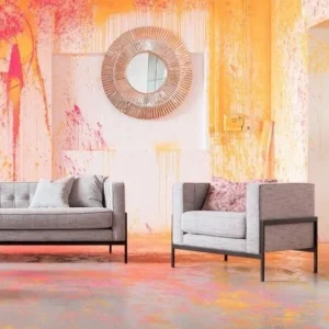 KARE Design Fauteuil Loft Salt & Pepper