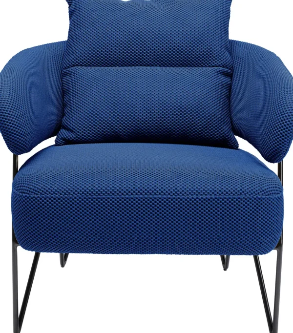 KARE Design Fauteuil Peppo Blue