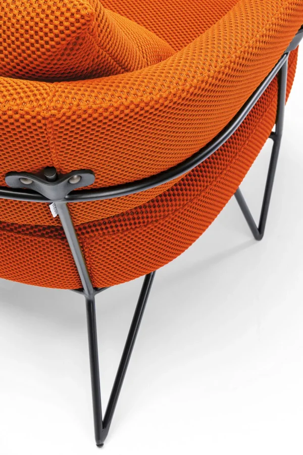 KARE Design Fauteuil Peppo Orange