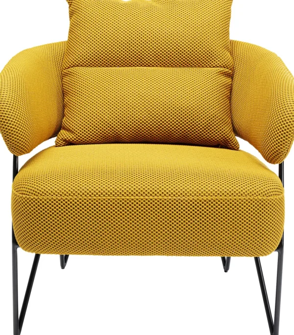 KARE Design Fauteuil Peppo Yellow