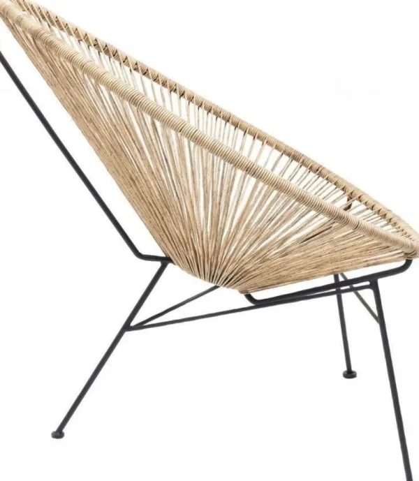 KARE Design Fauteuil Spaghetti Natuur