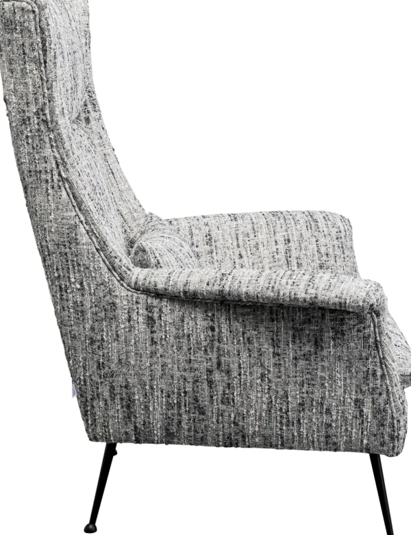 KARE Design Fauteuil Vegas Forever Melange Salt & Pepper