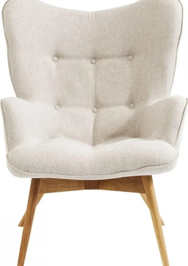 KARE Design Fauteuil Vicky Ecru