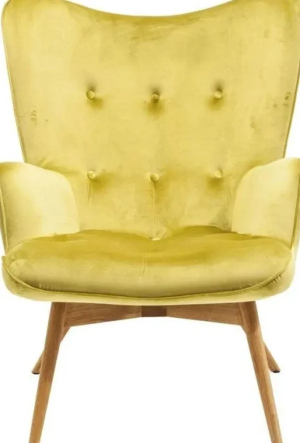 KARE Design Fauteuil Vicky Velvet Green
