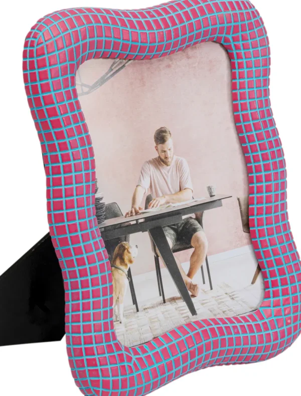 KARE Design Fotolijst Wavy Roze 18x23cm