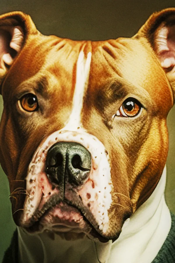 KARE Design Glasschilderij Dog Family 110x90cm