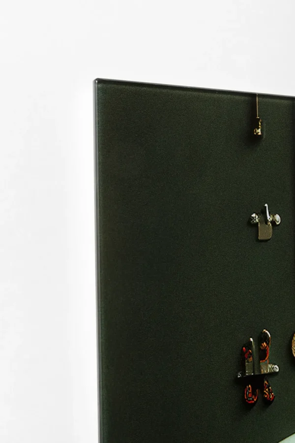 KARE Design Glasschilderij Garage Motorbike 60x80cm