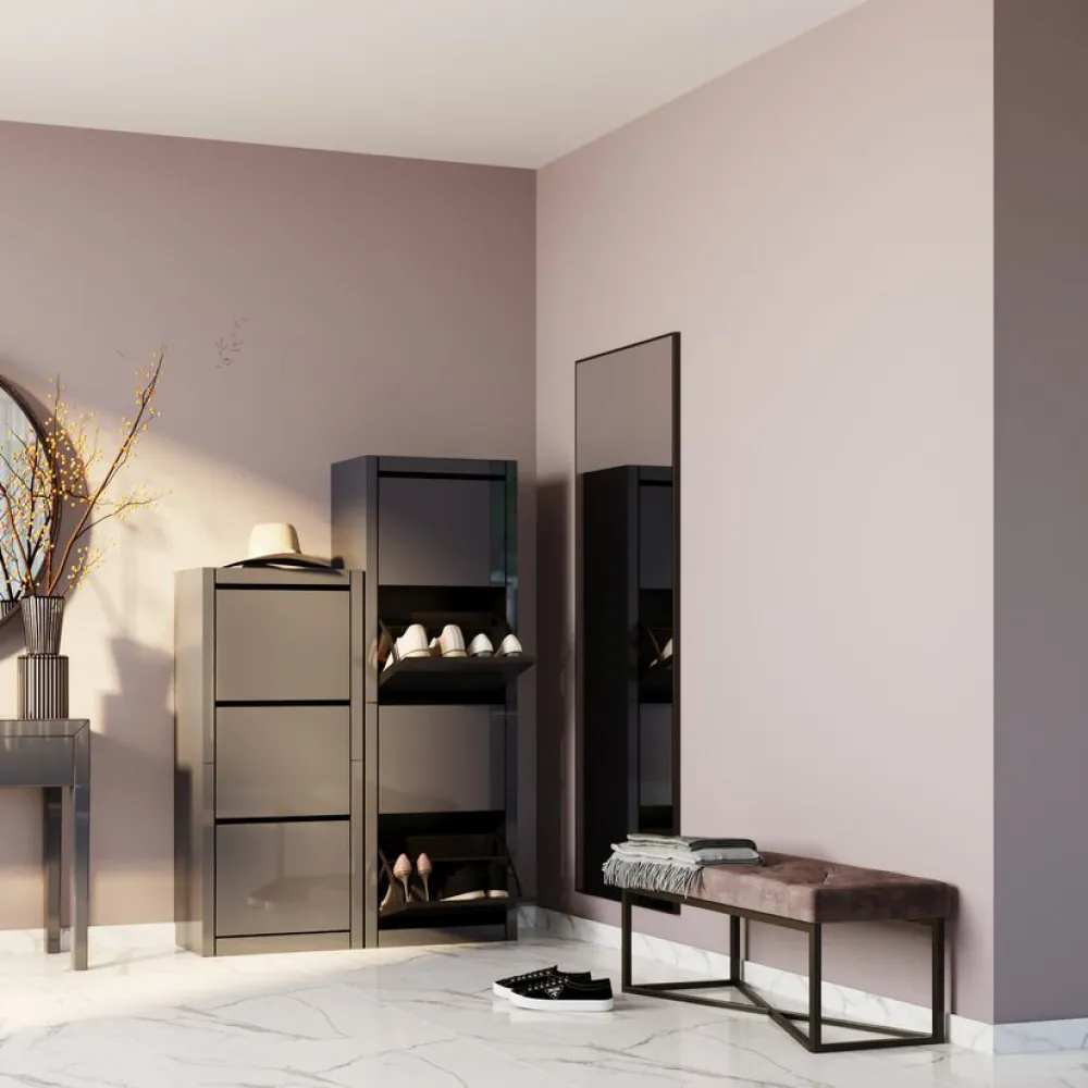 halbank_crossover_grijs_zwart_xcm_0.webp KARE Design Halbank Crossover Grijs Zwart 90x40cm