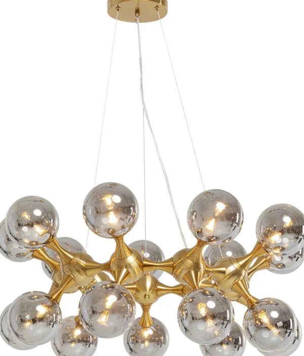 KARE Design Hanglamp Atomic Balls Messing 18cm