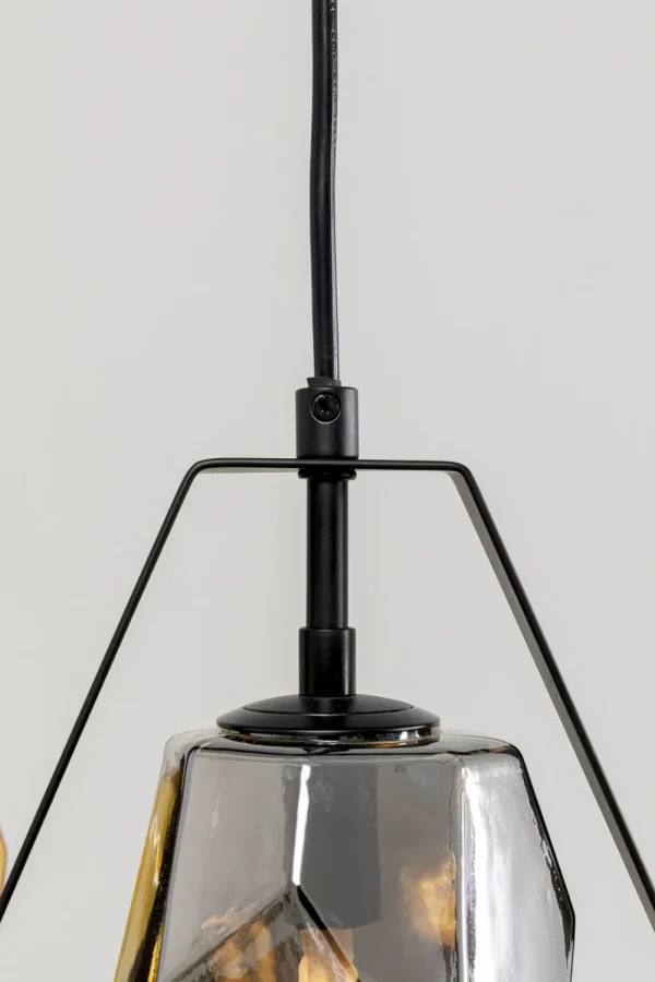 KARE Design Hanglamp Diamond Fever Dining Black 67cm
