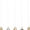 KARE Design Hanglamp Diamond Fever Dining Brass 110cm