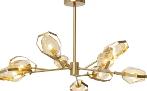 KARE Design Hanglamp Diamond Fever Ufo Brass 106cm