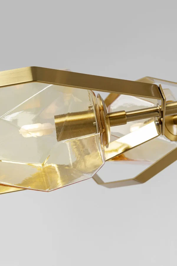 KARE Design Hanglamp Diamond Fever Ufo Brass 106cm